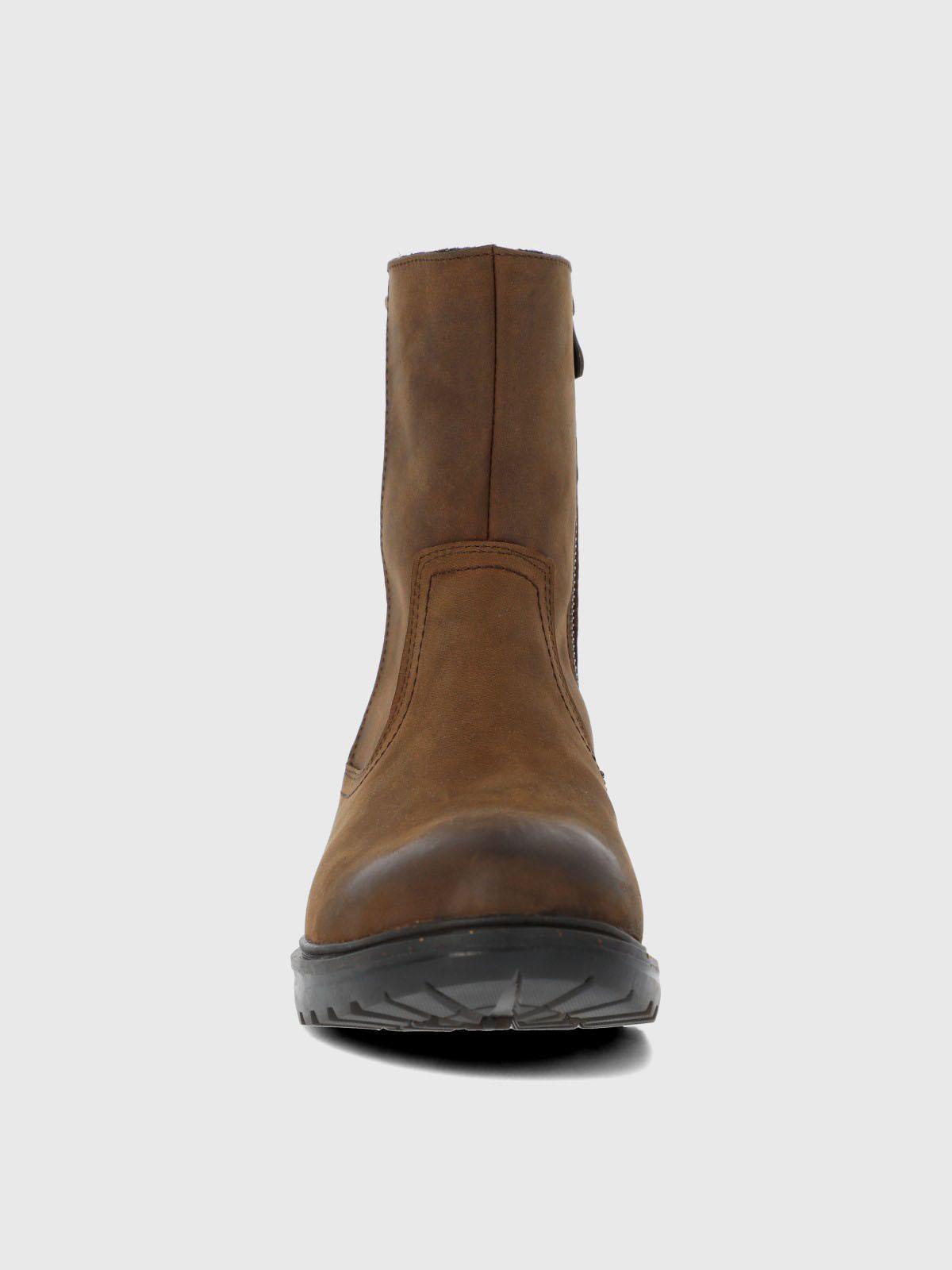 Bota Cuero Hombre Detroit II Café-3