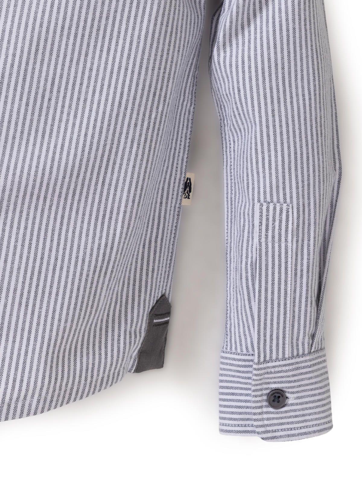 Camisa Manga Larga Niño Lumix Gris-4