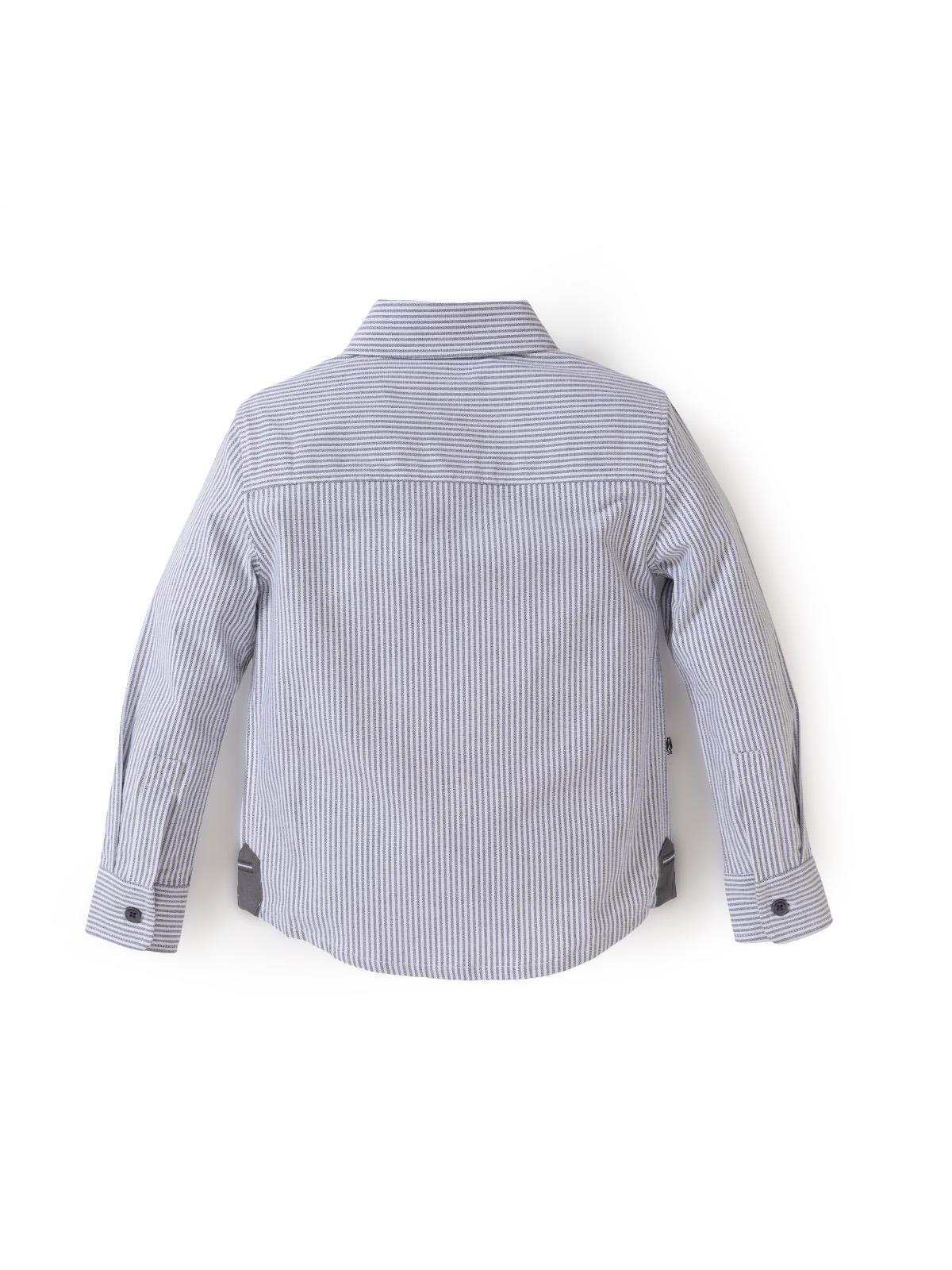 Camisa Manga Larga Niño Lumix Gris-1