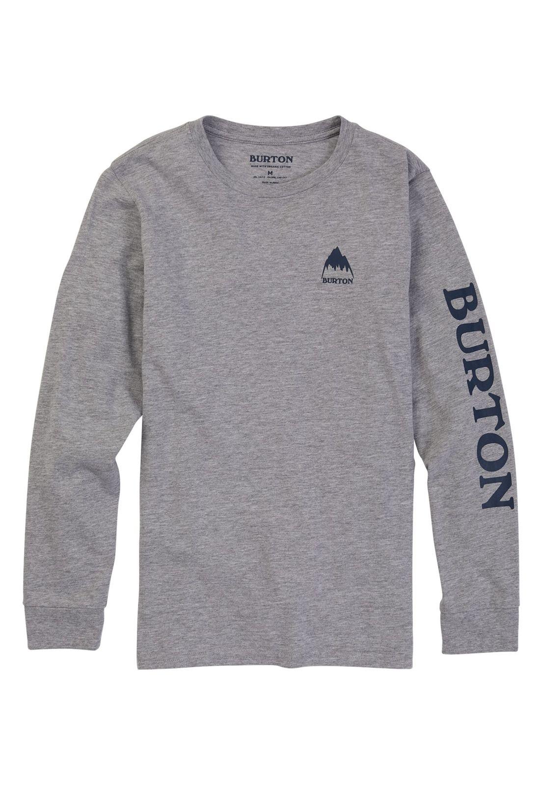 Polera M/L Niños Elite Gris Burton-2