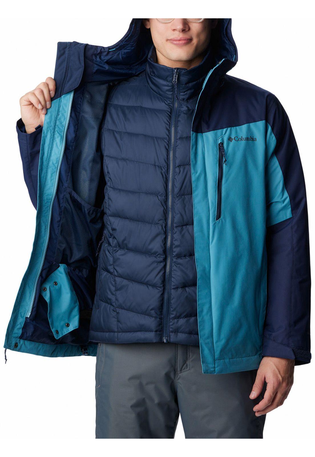 Chaqueta Hombre Whirlibird IV Interchange Azul-4