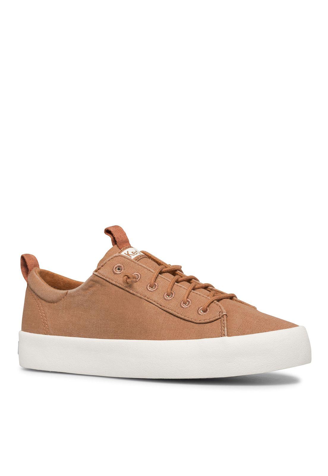 Zapatilla Mujer Kickback Camel-1
