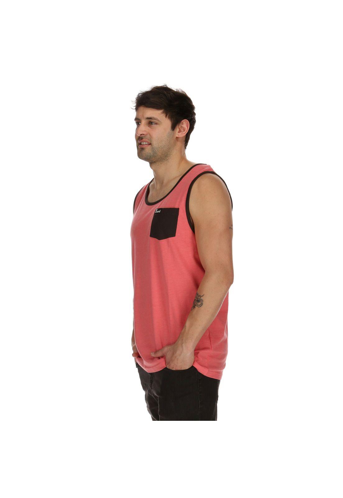 Polera S/M Hombre Easy Tank  Red Melange 7Veinte-1