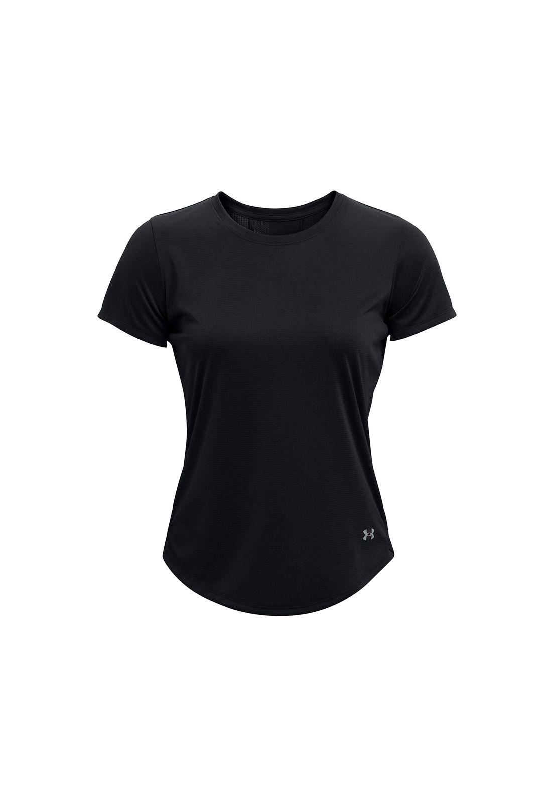 Polera M/C Mujer Ua Speed Stride 2.0 Negro-0