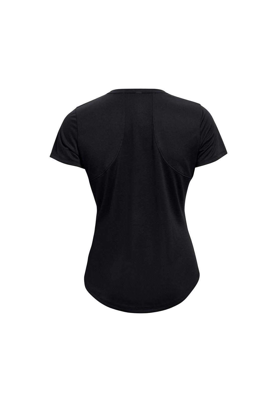 Polera M/C Mujer Ua Speed Stride 2.0 Negro-1