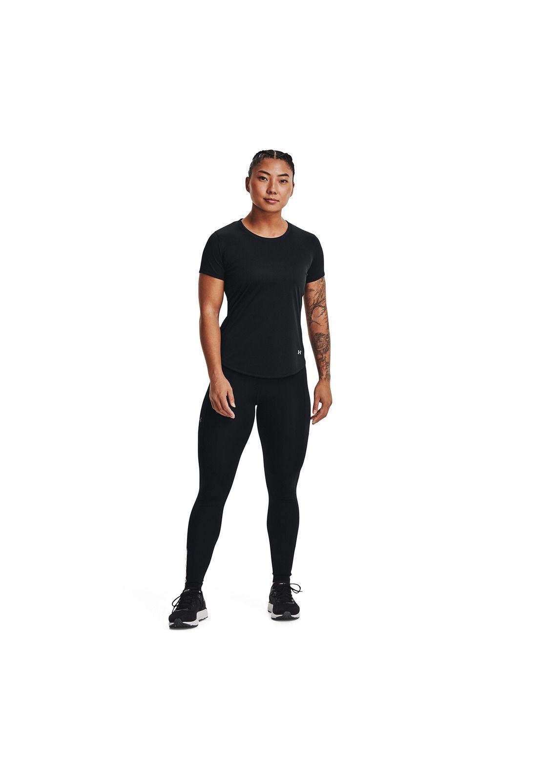 Polera M/C Mujer Ua Speed Stride 2.0 Negro-4