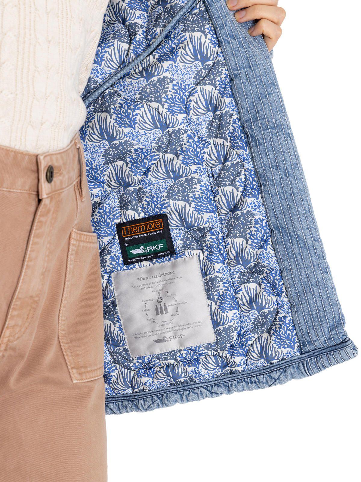 Chaqueta Thermore Azul Flori Mujer -7