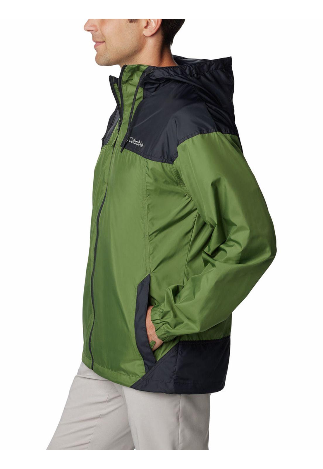 Cortaviento Hombre Flash Challenger Verde-1