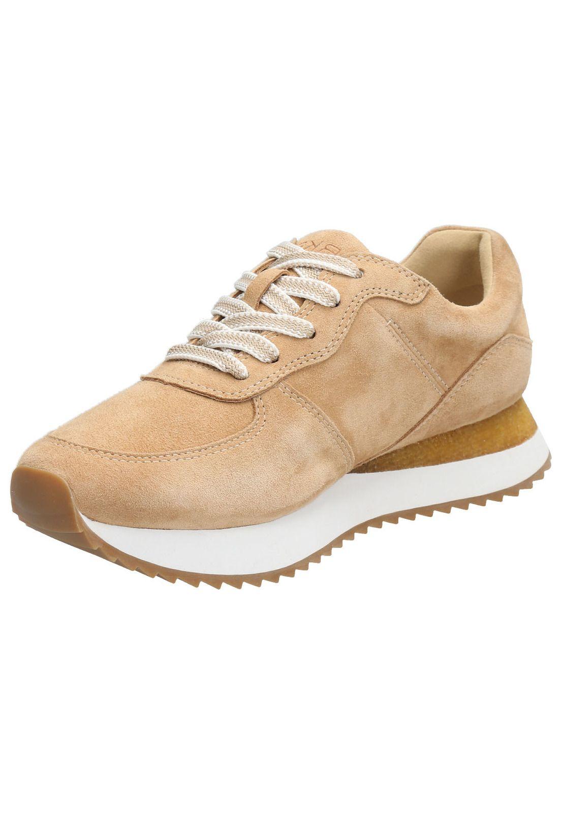 Zapatilla Cuero Mujer Viena Café-4