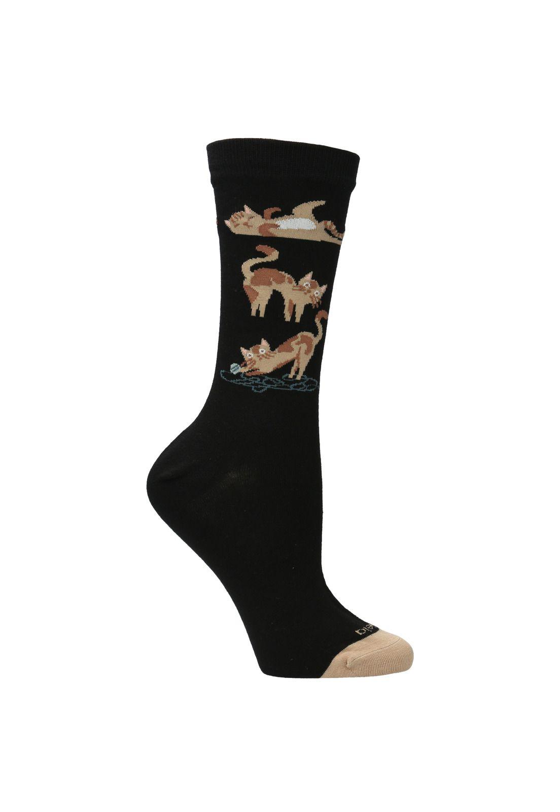 Calcetín Const Hobo Negro Mujer-0