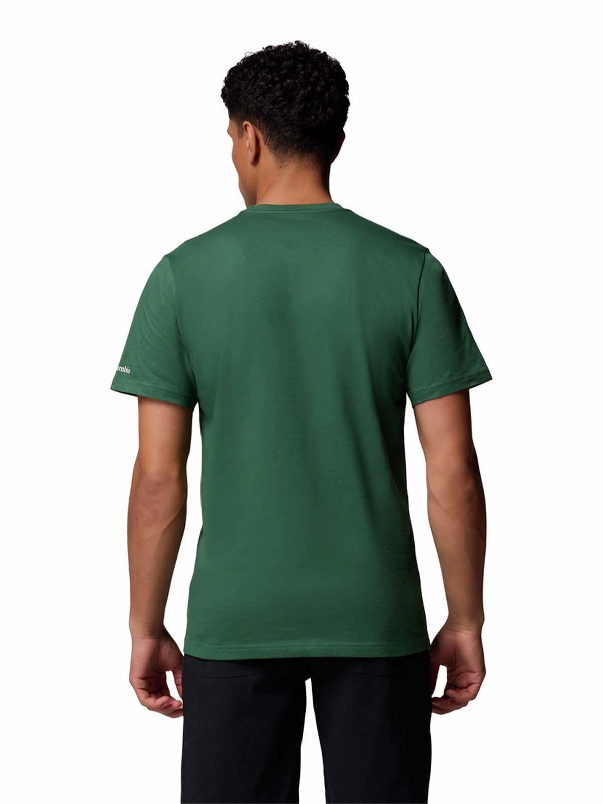 Polera M/C Hombre CSC Seasonal Logo Verde-4