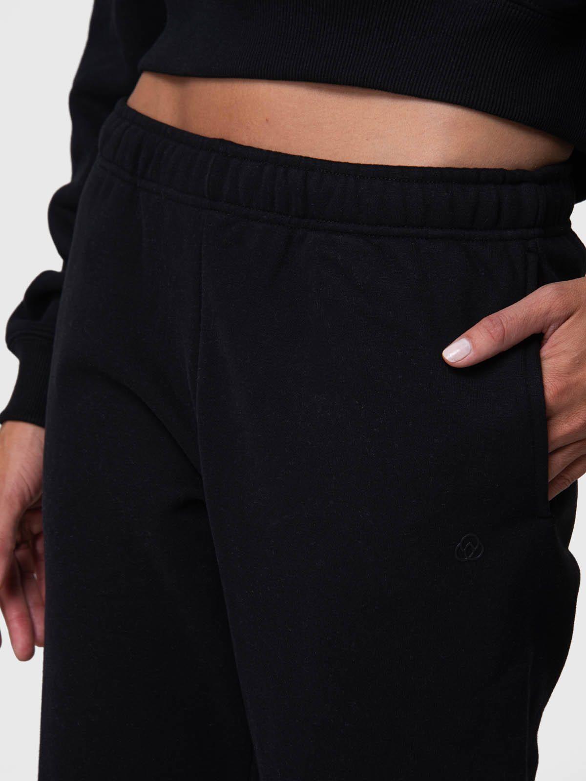 Pantalon Buzo Mujer Jogger Ginny Rec Negro-1