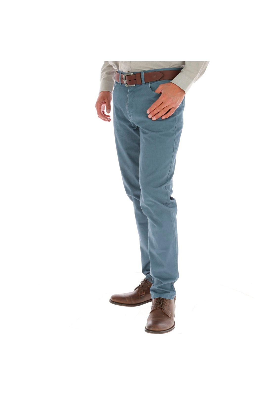 Pantalon Five Rockford Azul-2