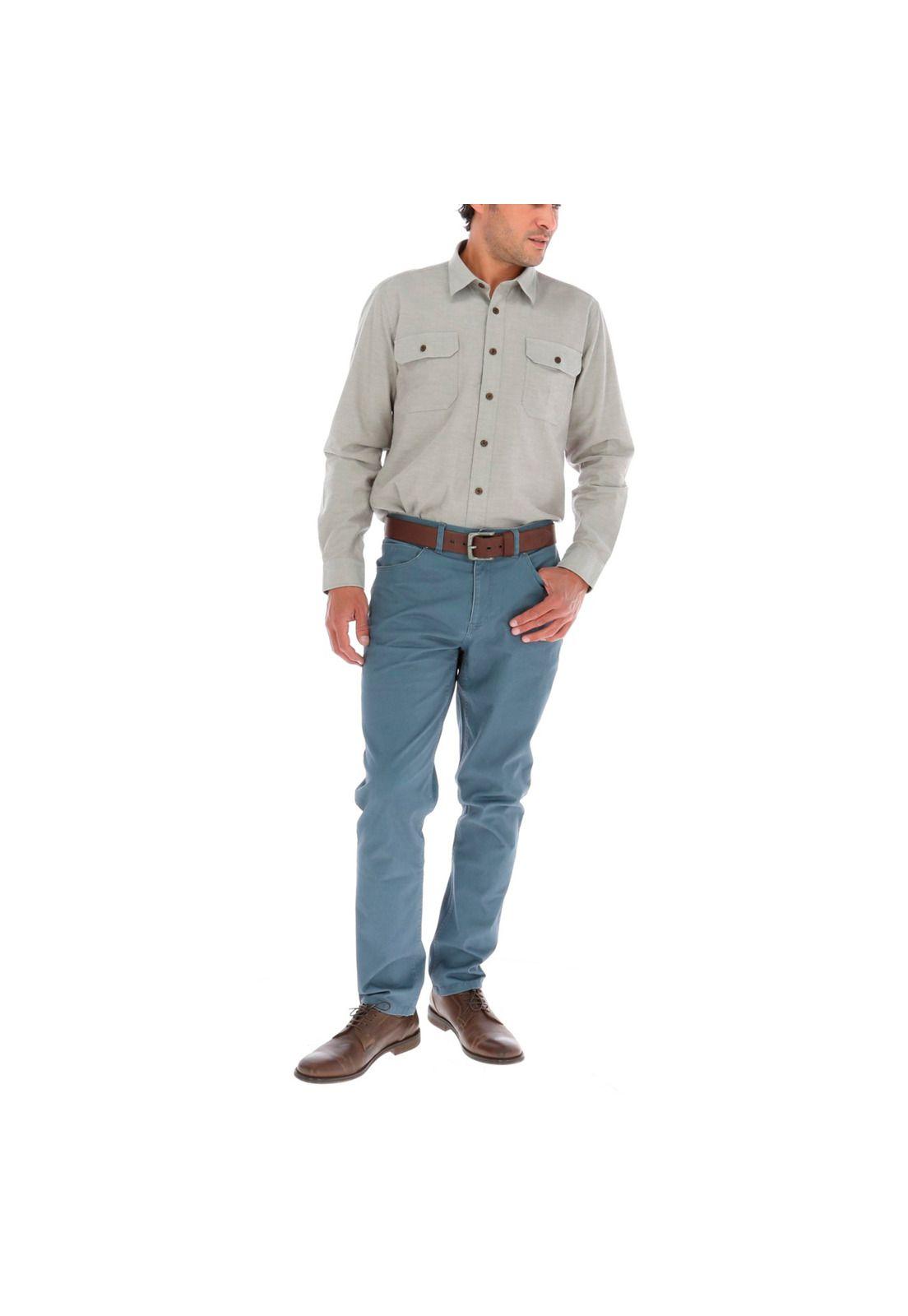 Pantalon Five Rockford Azul-4