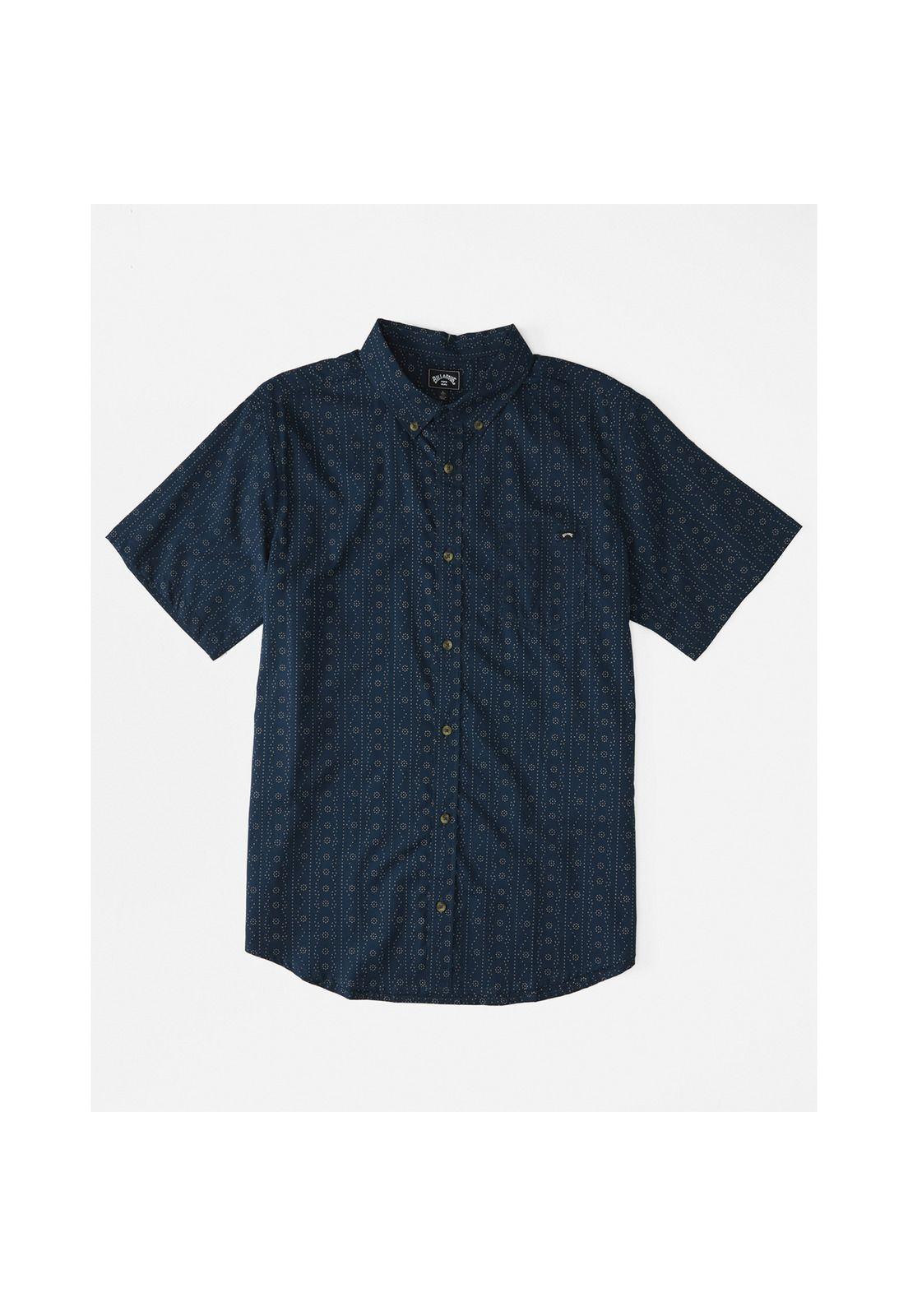 Camisa Sundays Mini Ss T Wv Azul Niño-0