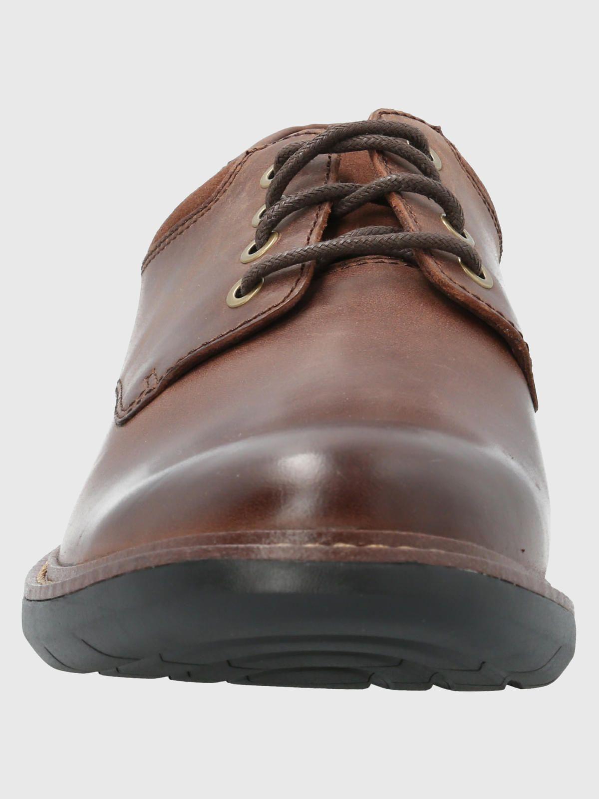 Zapato Cuero Hombre Ohio Café Oscuro-3
