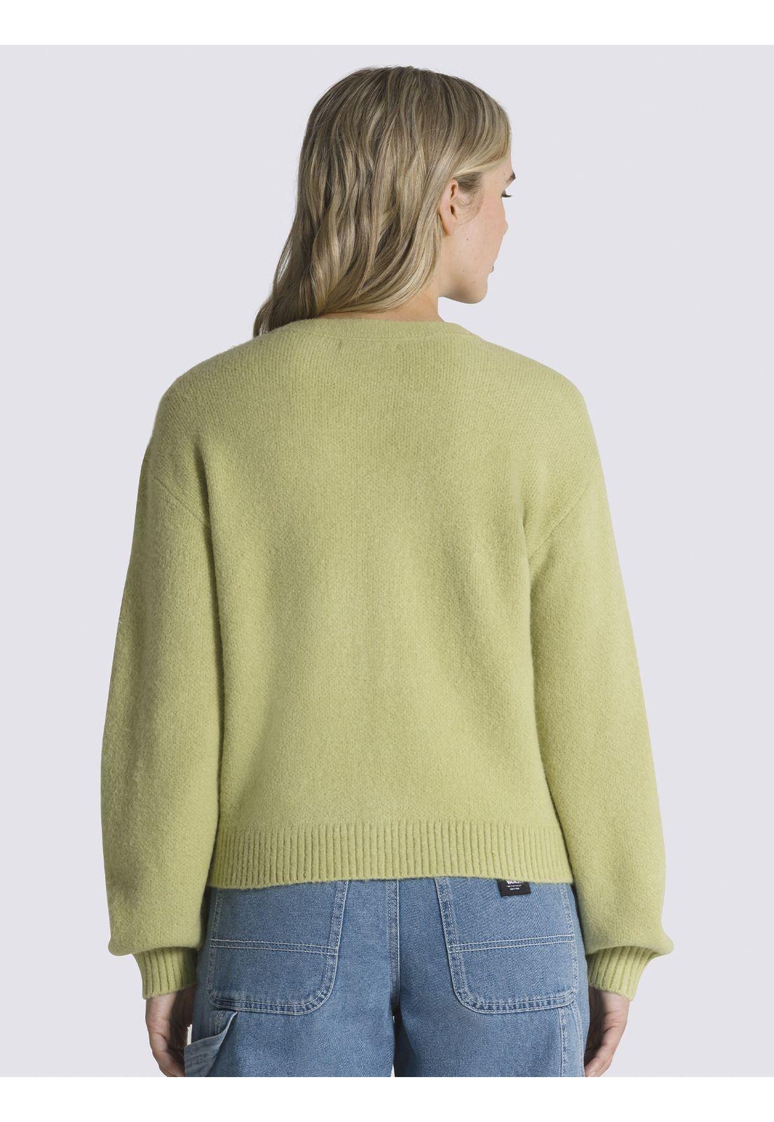 Sweater Hadley Relaxed Cardi Verde Mujer-1