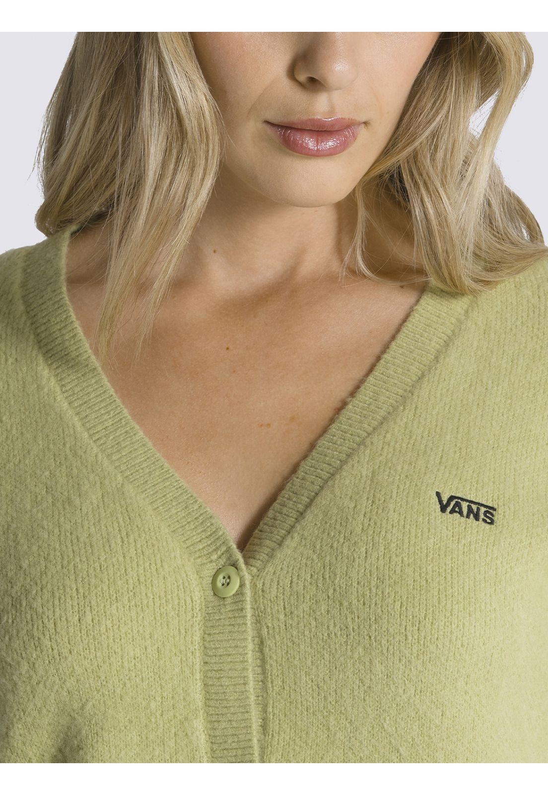 Sweater Hadley Relaxed Cardi Verde Mujer-4