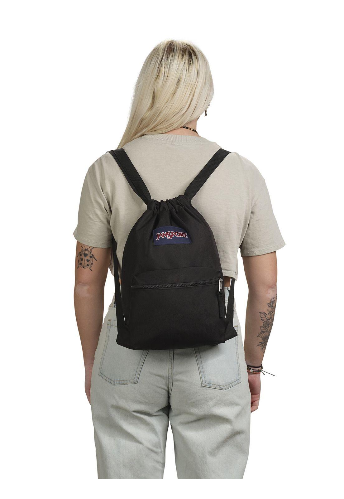 Mochila laptop Draw Sack Negro-4