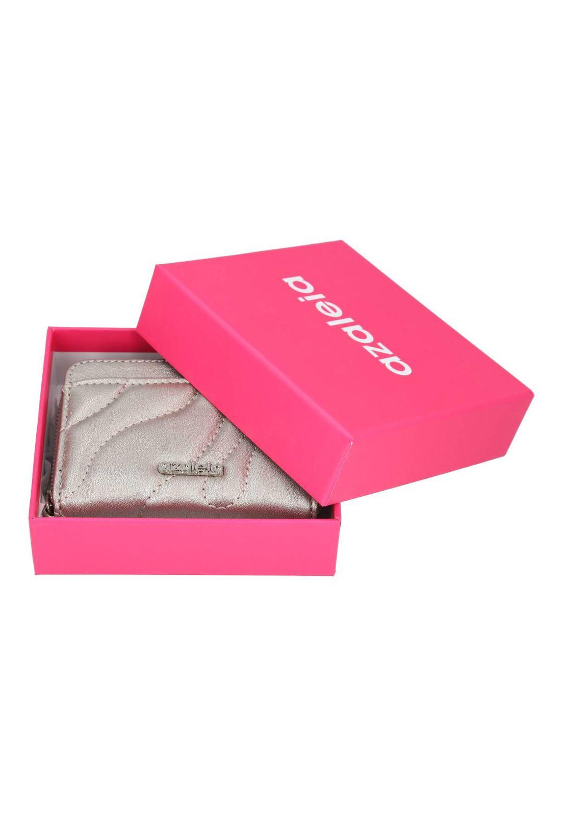 Billeteras Soft Wallet Mujer Gris-3