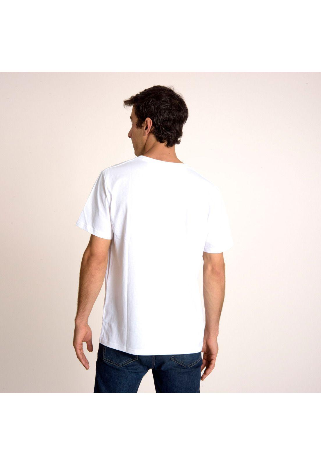 Polera Hombre M Alpine Ss T-Shirt Blanco-2