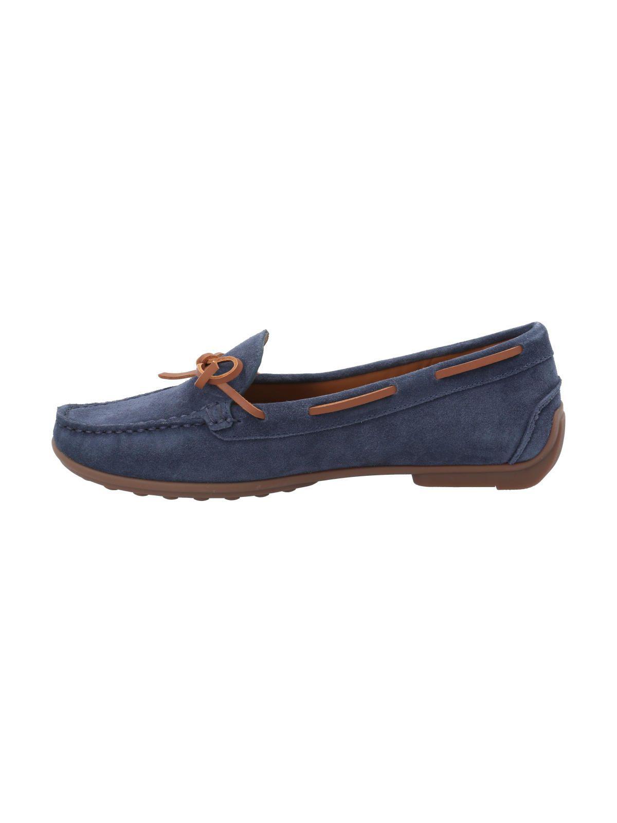 Mocasín Cuero Mujer Mena Azul-5