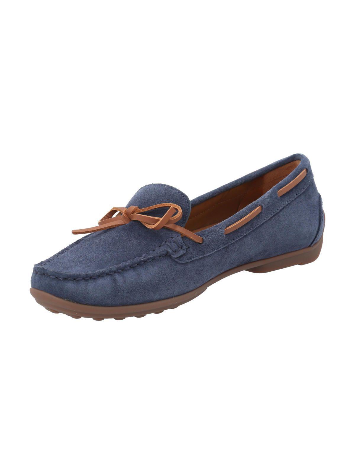 Mocasín Cuero Mujer Mena Azul-4