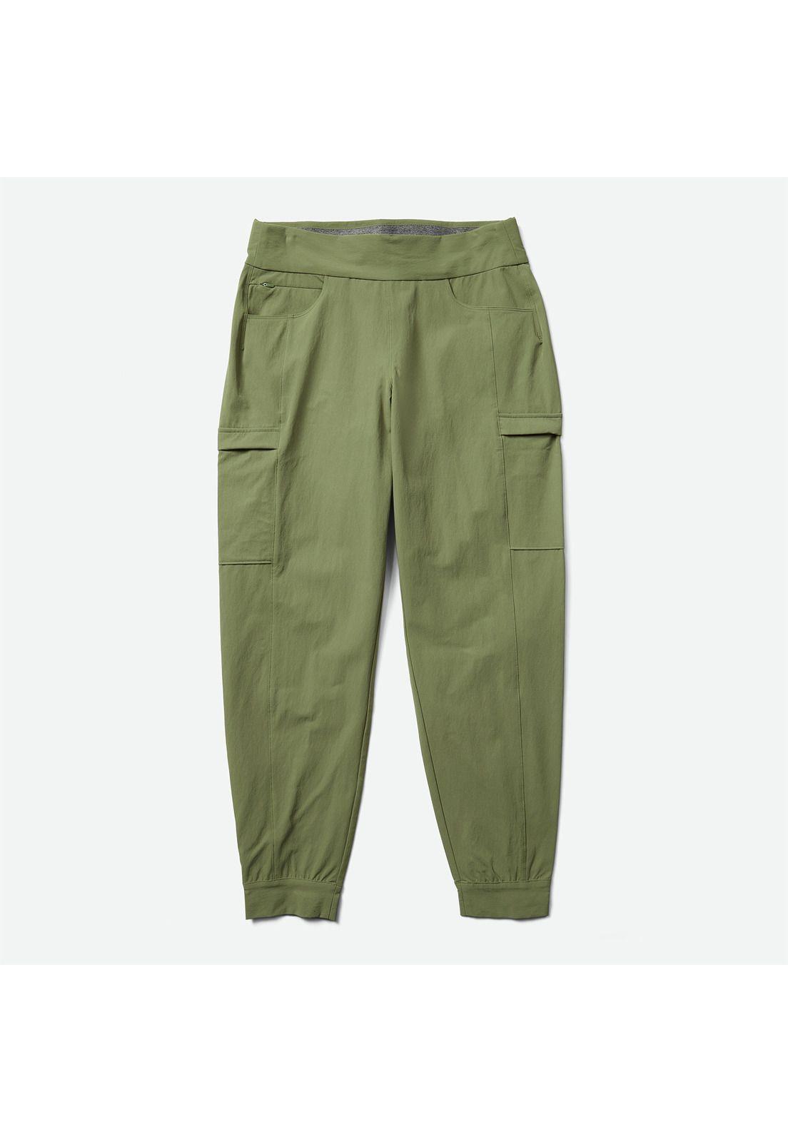 Pantalón Mujer Wayfinder Relax Jogger Verde-0