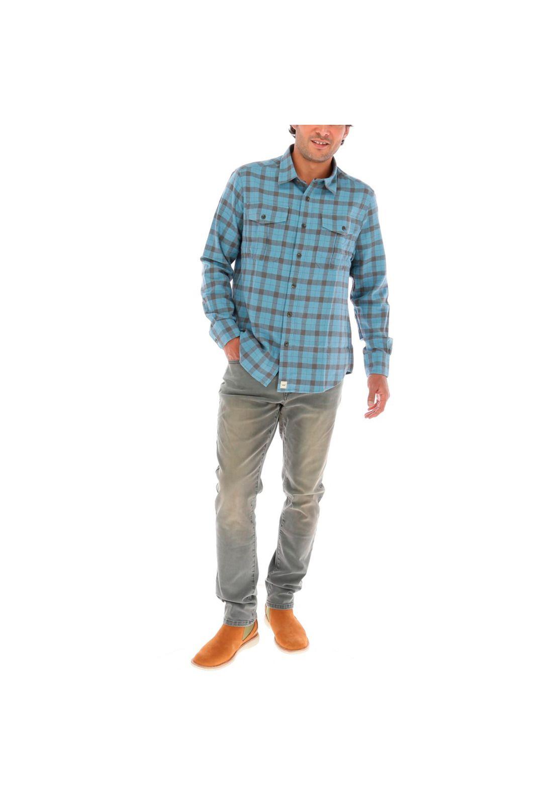 Camisa Nature Rockford Celeste-4