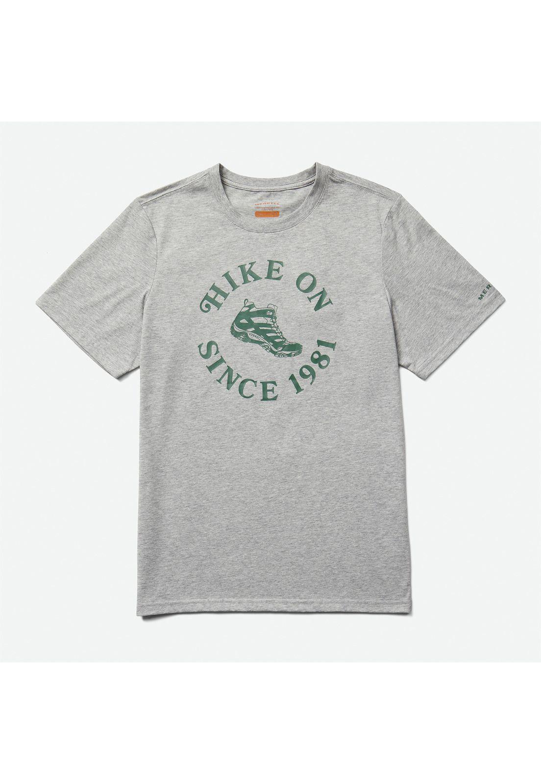 Polera Hombre Hike On Bigger Gris-0