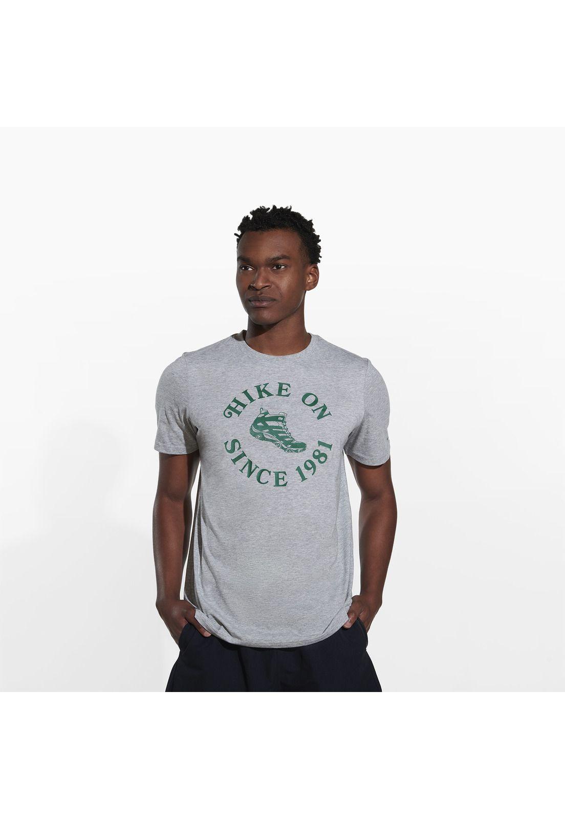 Polera Hombre Hike On Bigger Gris-3