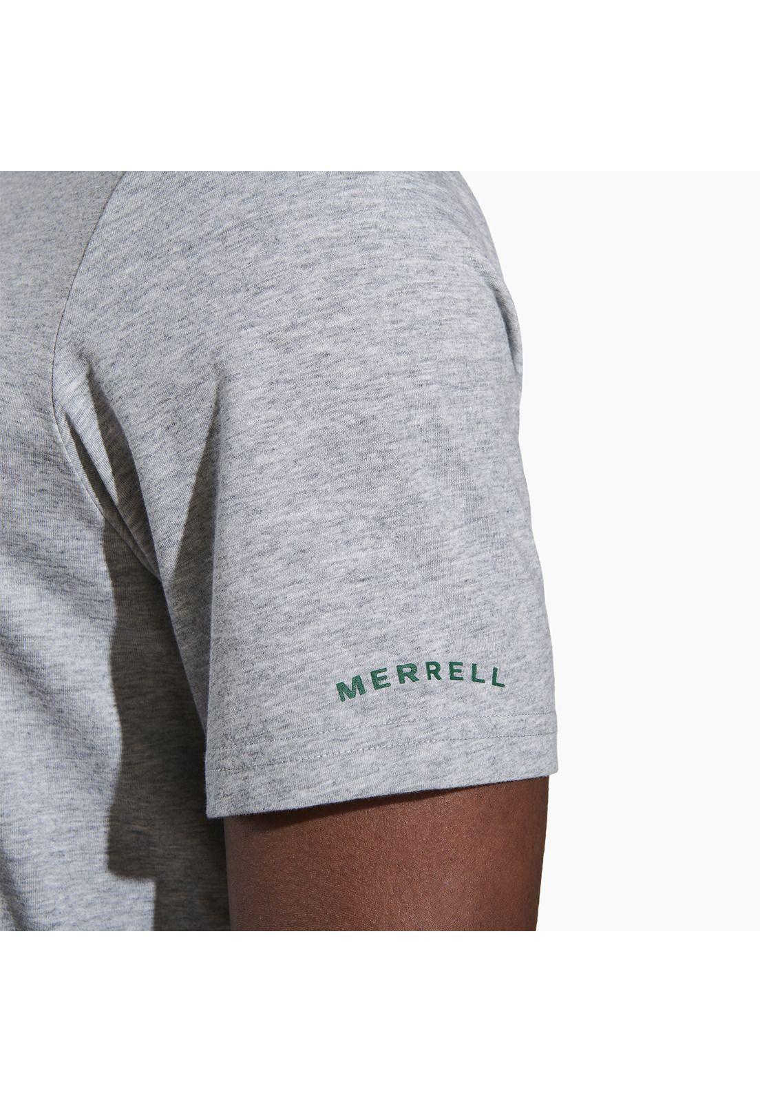 Polera Hombre Hike On Bigger Gris-7