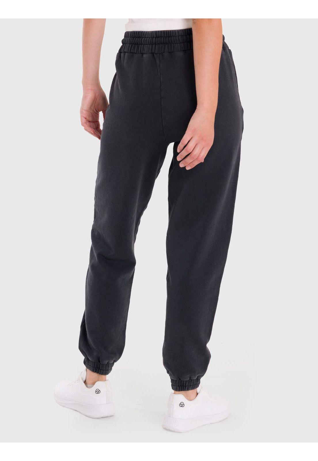 Pantalón Mujer Jogger Mich Negro-3