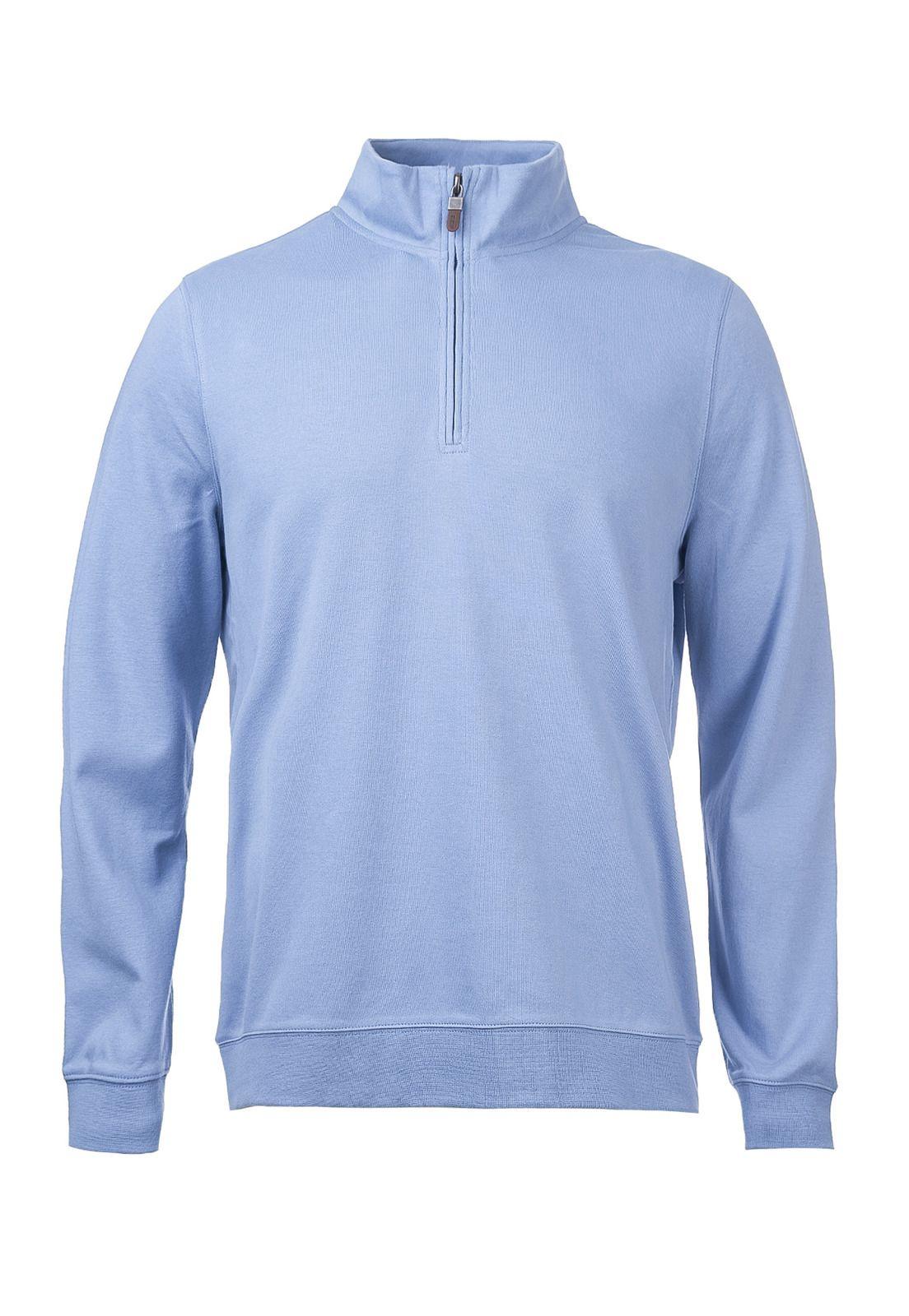 Sweater Algodón Orgánico Rimini Azul Hombre-0