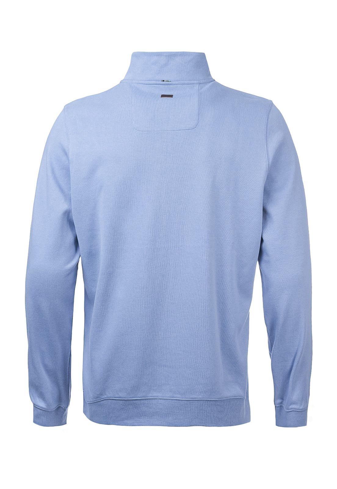 Sweater Algodón Orgánico Rimini Azul Hombre-1