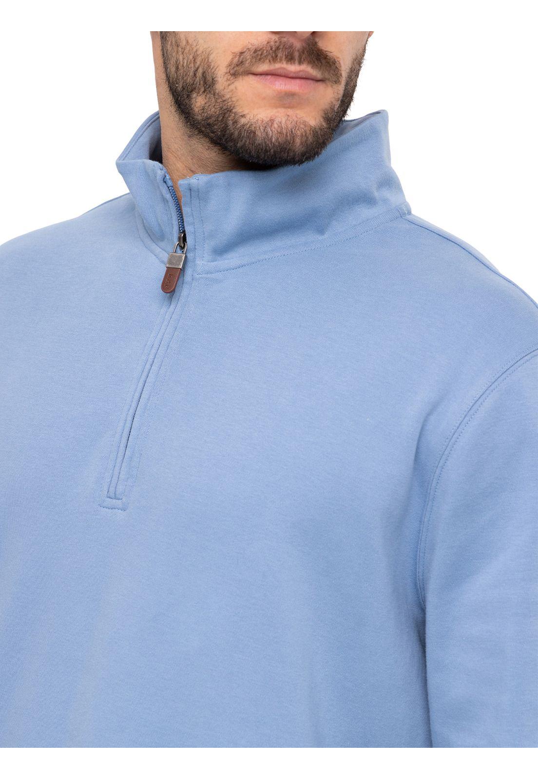 Sweater Algodón Orgánico Rimini Azul Hombre-4