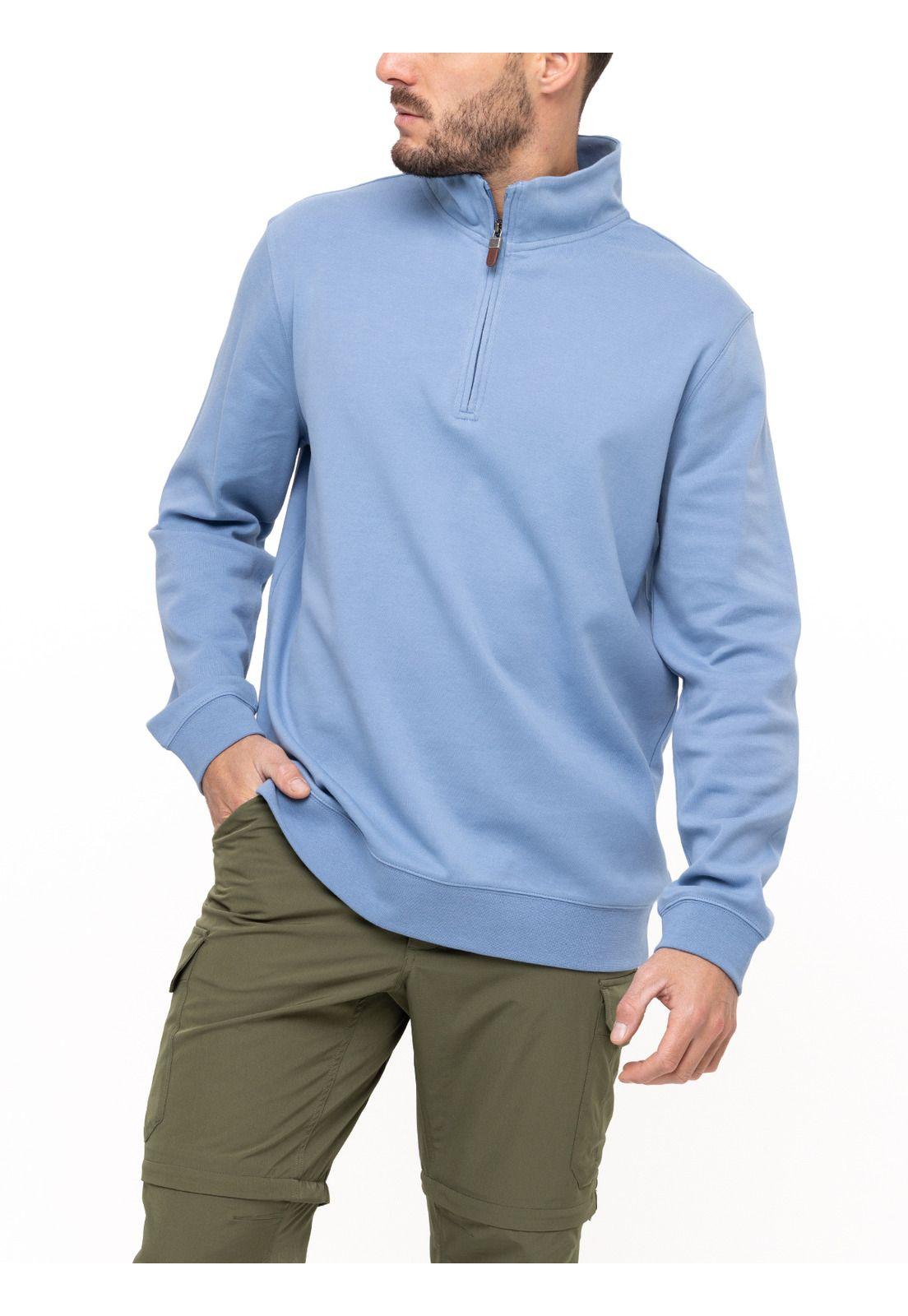 Sweater Algodón Orgánico Rimini Azul Hombre-6