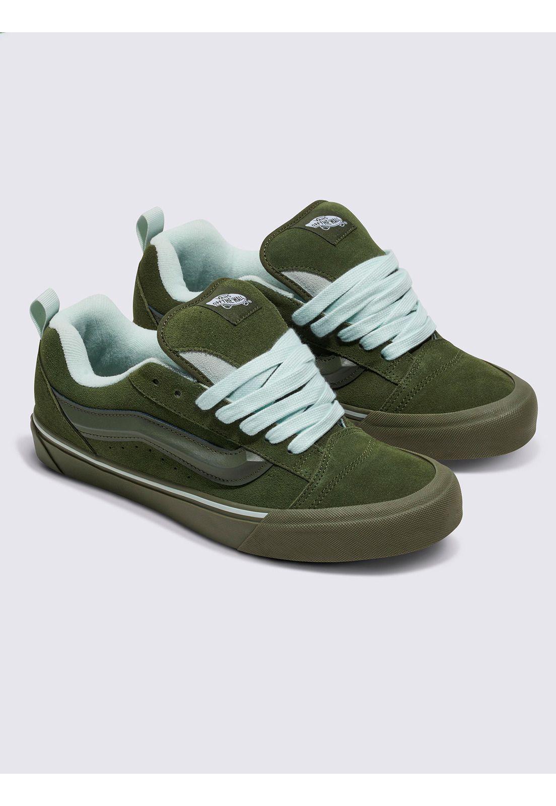 Zapatilla Urbana Hombre Knu Skool Oliva-0