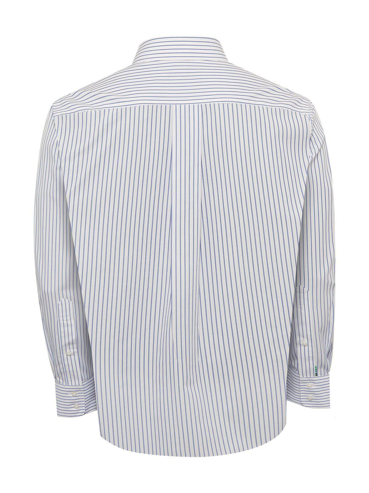 Camisa Cuello Italiano Azul Hombre WF-3