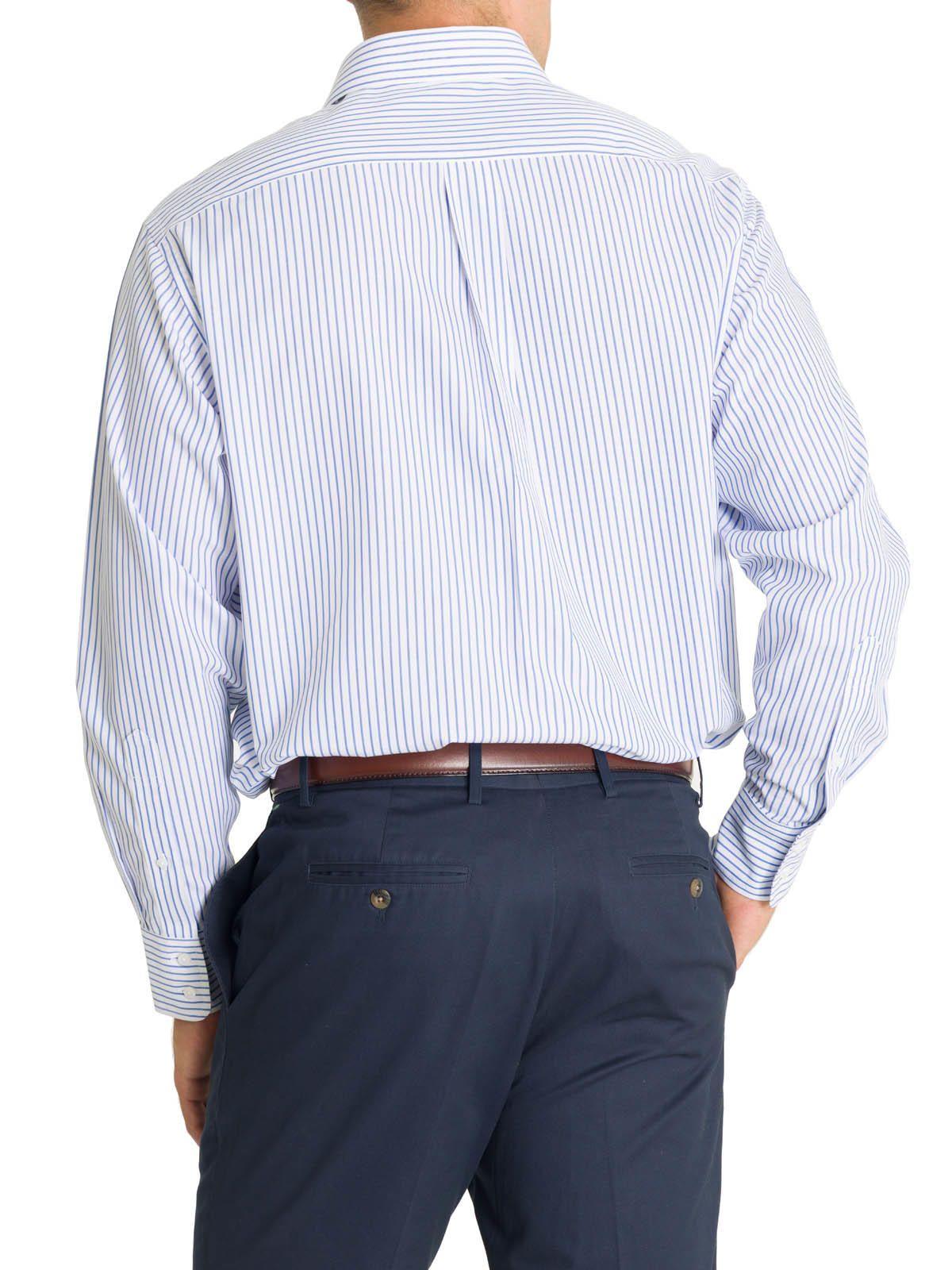 Camisa Cuello Italiano Azul Hombre WF-8