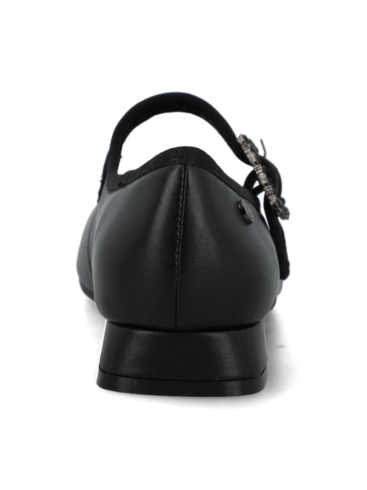 Ballerina Cuero Mujer Hally Negro-6