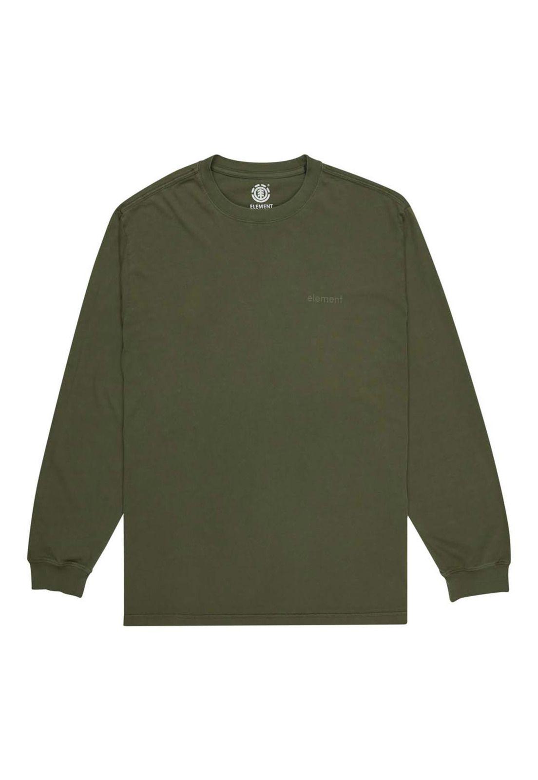 Polera Hombre Basic Pocket Pigment Verde-0