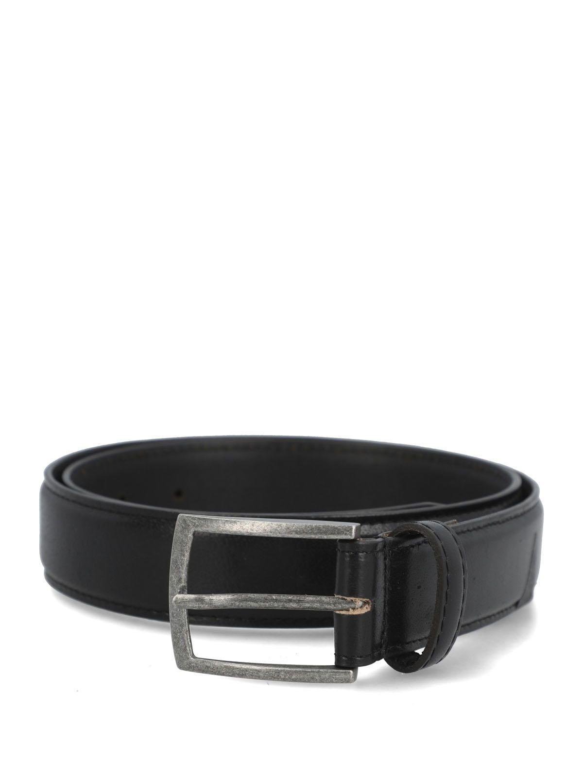 Cinturón Cuero Hombre Hp Nalon Negro-1