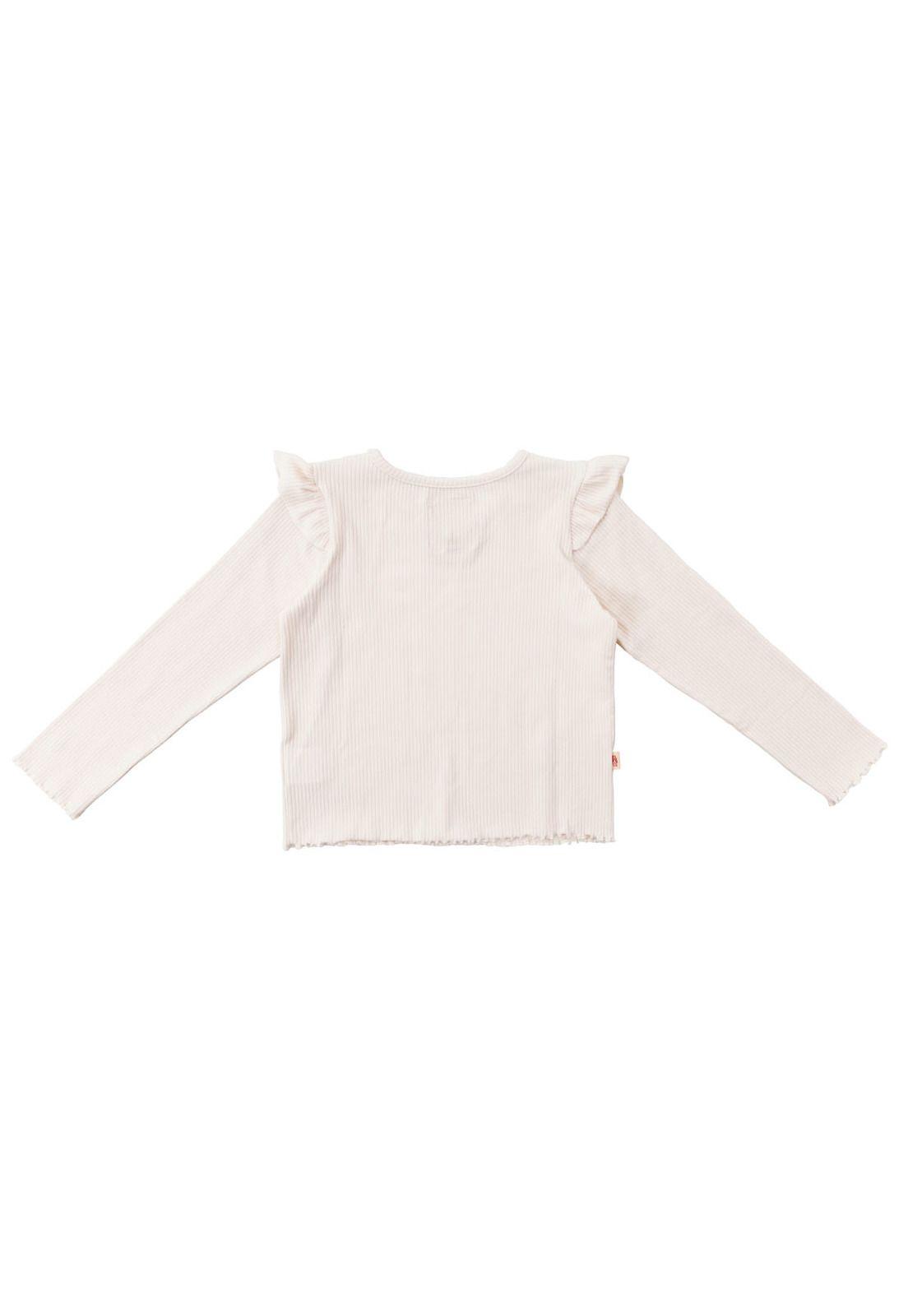 Polera Manga Larga Lupe Niña Blanco-5