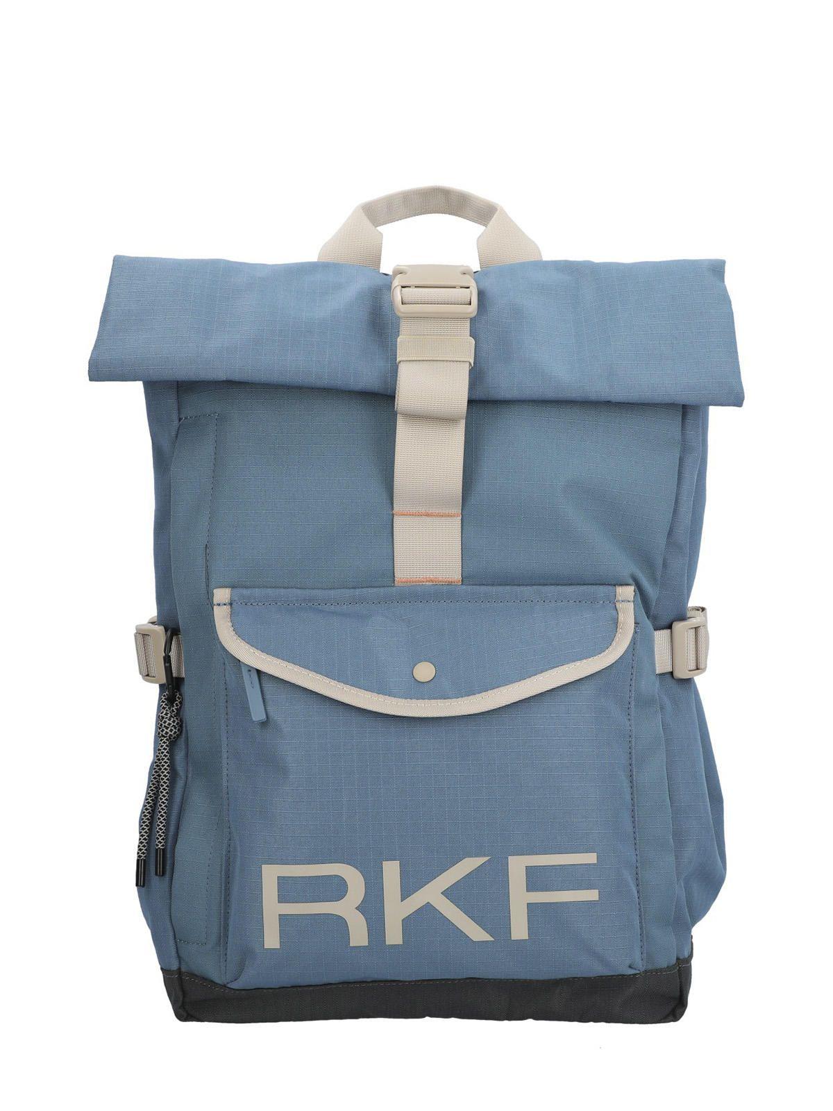 Mochila Fibras Reci Unisex Wr Felton Back Azul-0