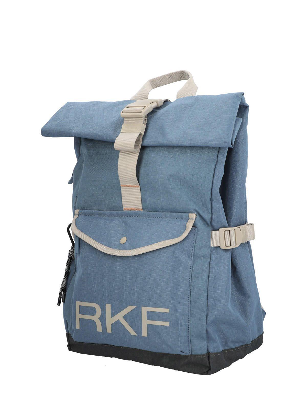 Mochila Fibras Reci Unisex Wr Felton Back Azul-1
