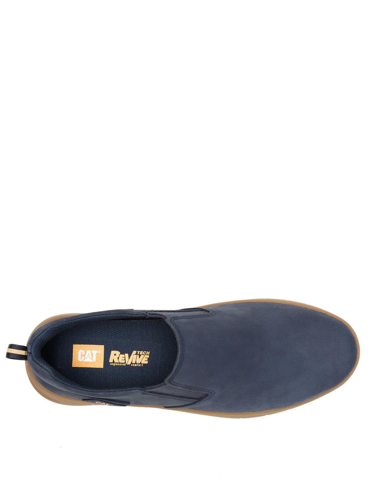 Zapatilla Hombre Flexion Slip On Azul Oscuro-5
