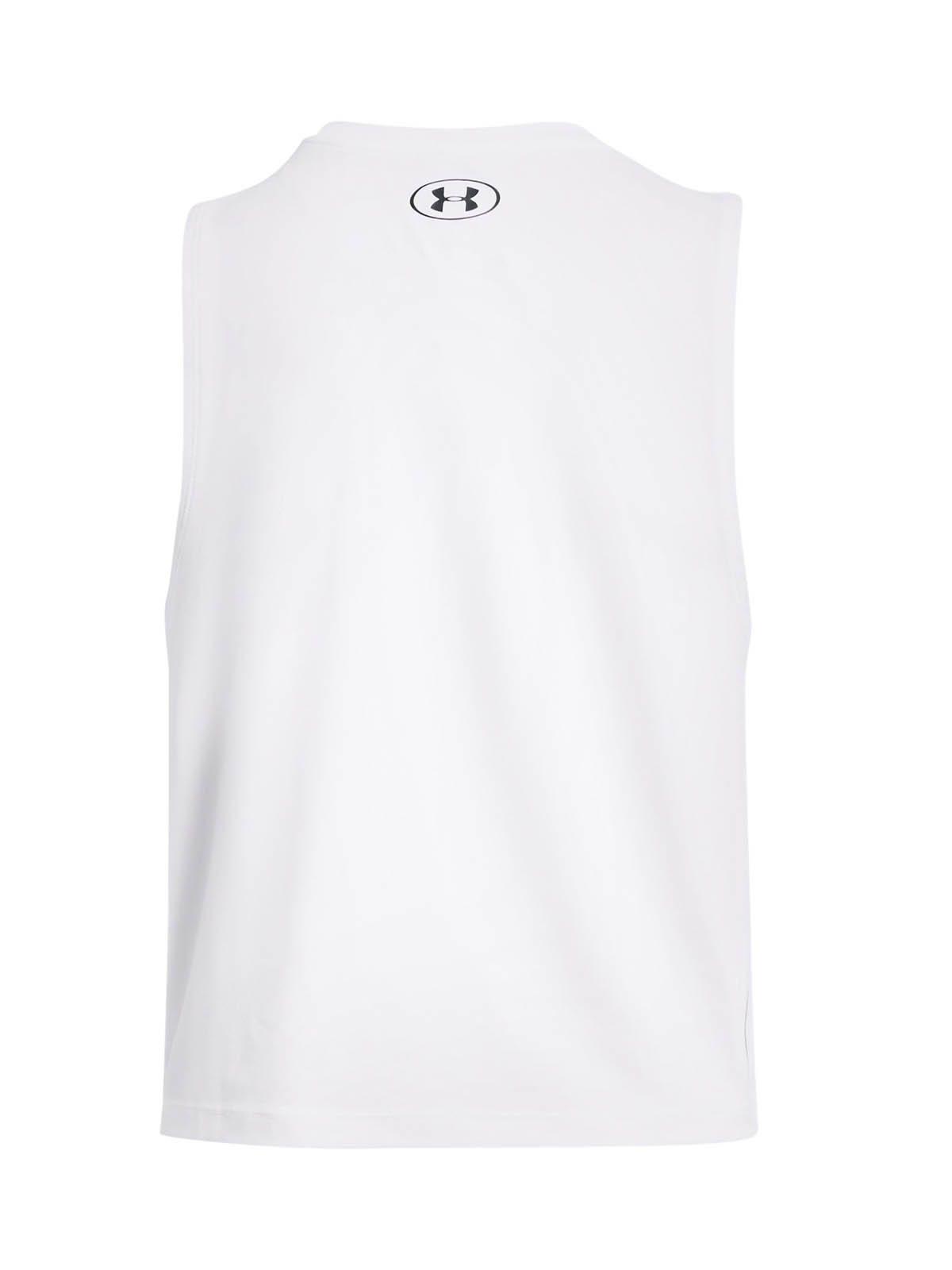 Polera sin mangas Crop Vanish mujer Blanco-1