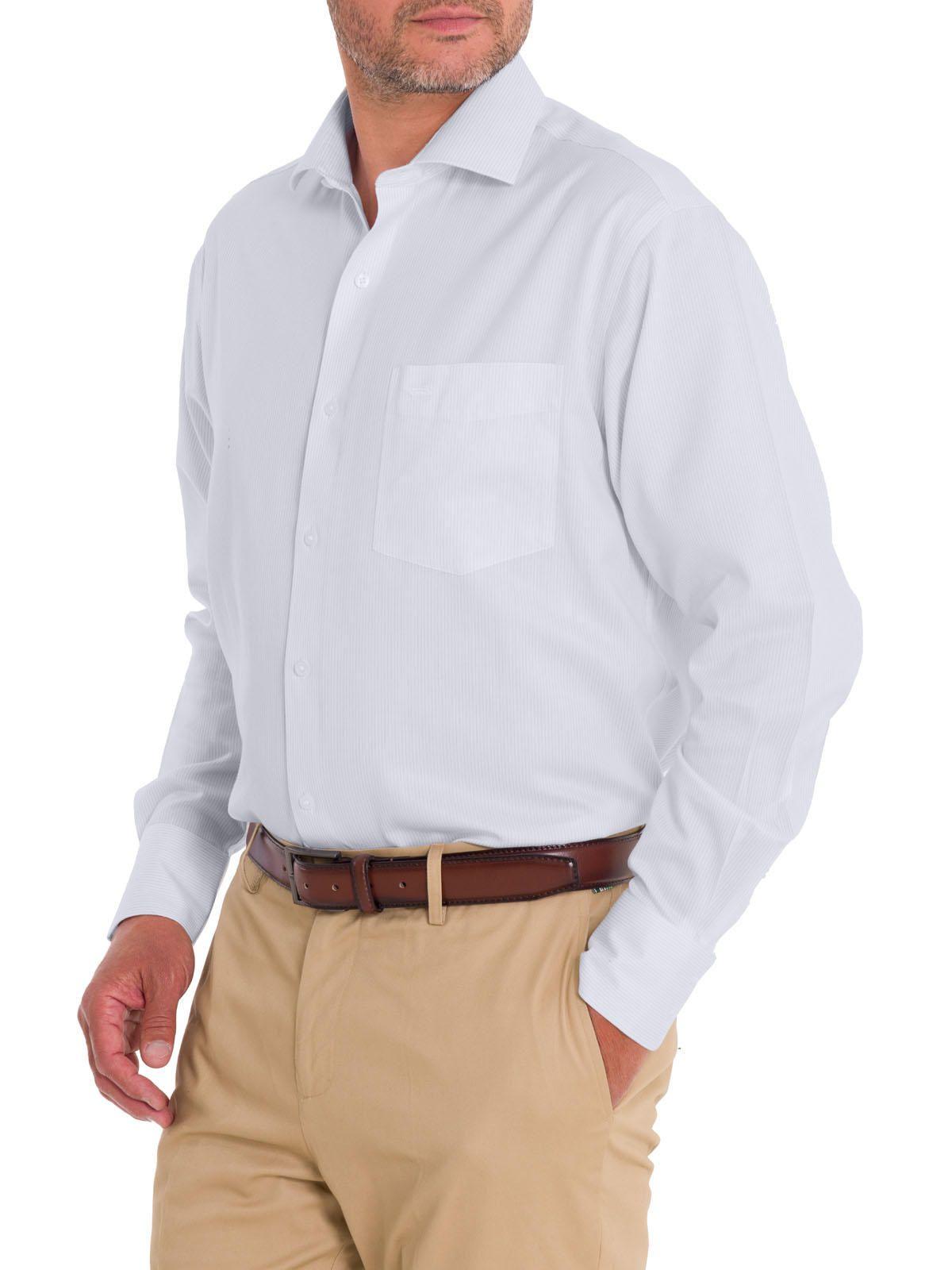 Camisa Cuello Italiano Blanco Hombre WF-7