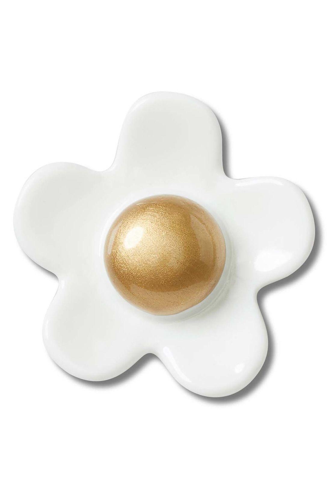 Jibbitz Crocs Margarita Blanca Oro Blanco-0